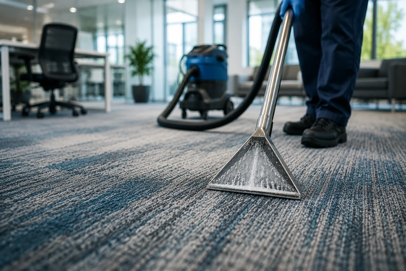 Professional carpet care service